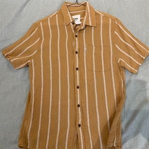 Katin Alan Stripe Short Sleeve Button Down Shirt